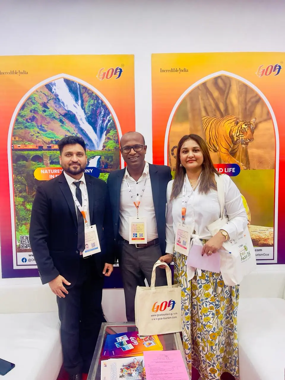 Travel agents reviewing a Sri Lanka itinerary together